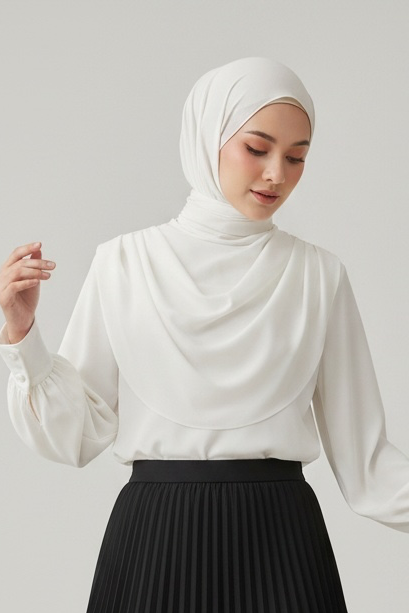 Layered Modest Blouse