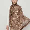 Printed Chiffon Hijab ( Leopard )