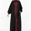 Hooded Maxi Coat