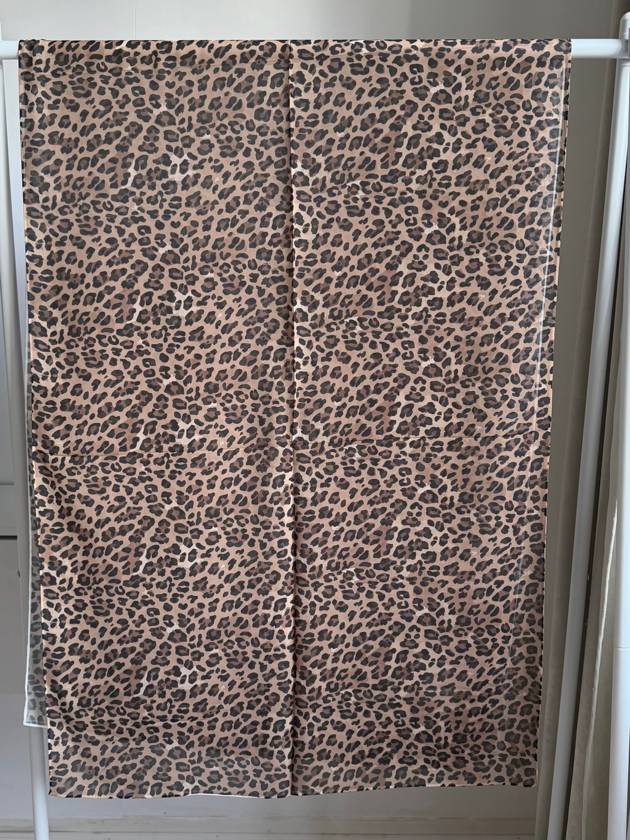 Printed Chiffon Hijab ( Leopard )