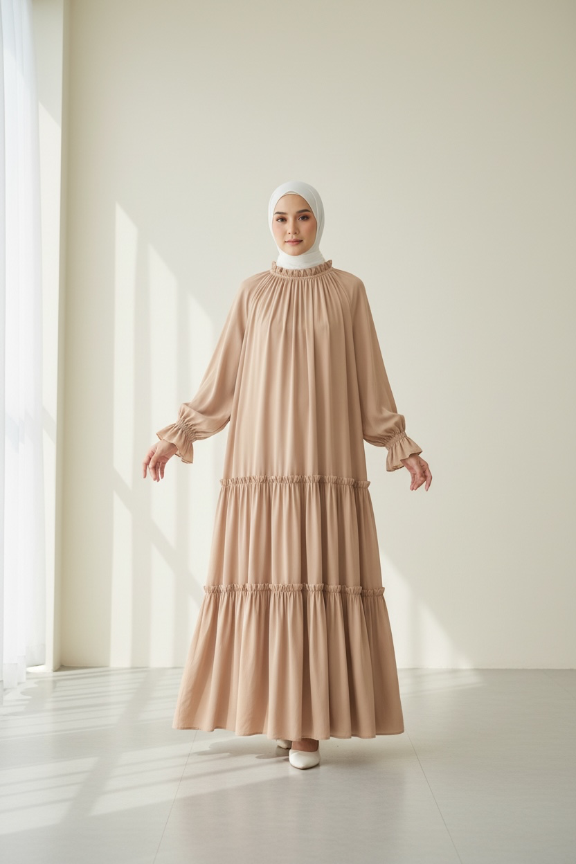 Velora Modest Maxi Dress