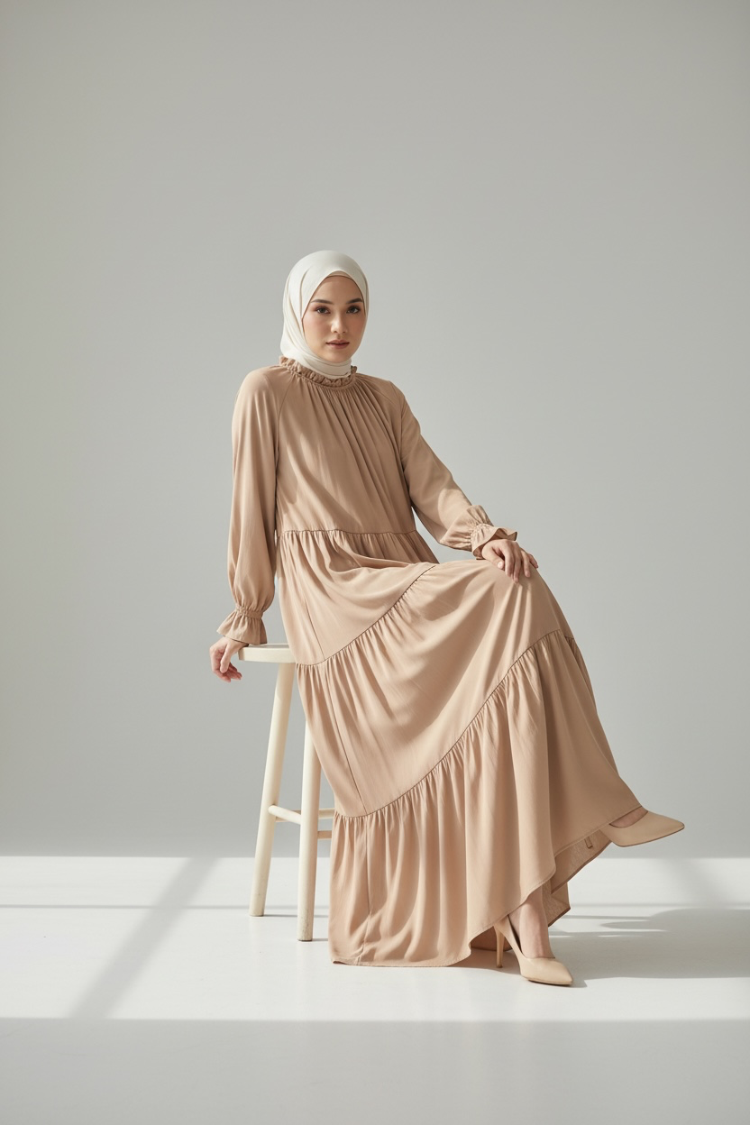 Velora Modest Maxi Dress